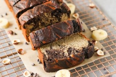 FlapJacked Marbled Chocolate Protein Banana Bread - Top Nutrition and Fitness