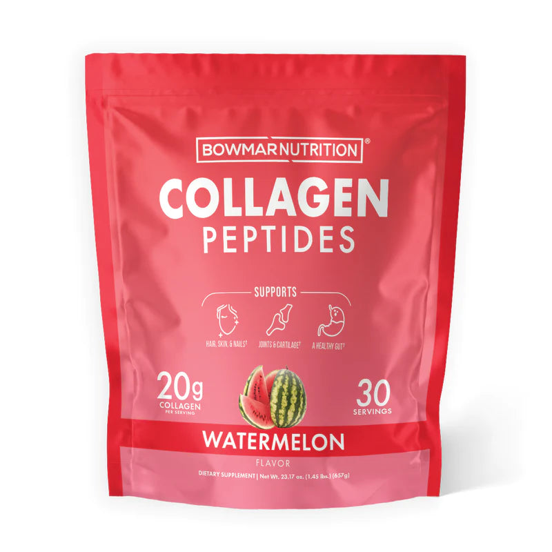 Bowmar Nutrition Flavored Collagen (30 servings) collagen Watermelon Bowmar Nutrition