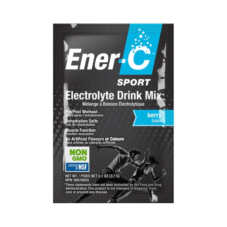 Ener-LIfe Ener-C Electrolyte Drink Mix (1 sachet) Electrolytes Mixed Berry Ener-LIfe