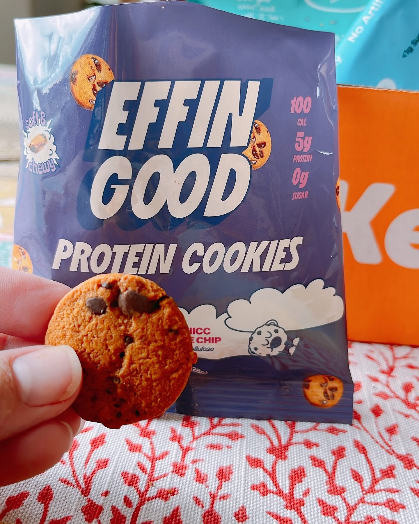 Effin' Good Snacks Chocolate Chunk Mini Cookies (1 bag - 7 cookies)