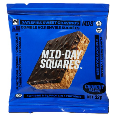 Mid-Day Squares Vegan Protein Bar (1 square)