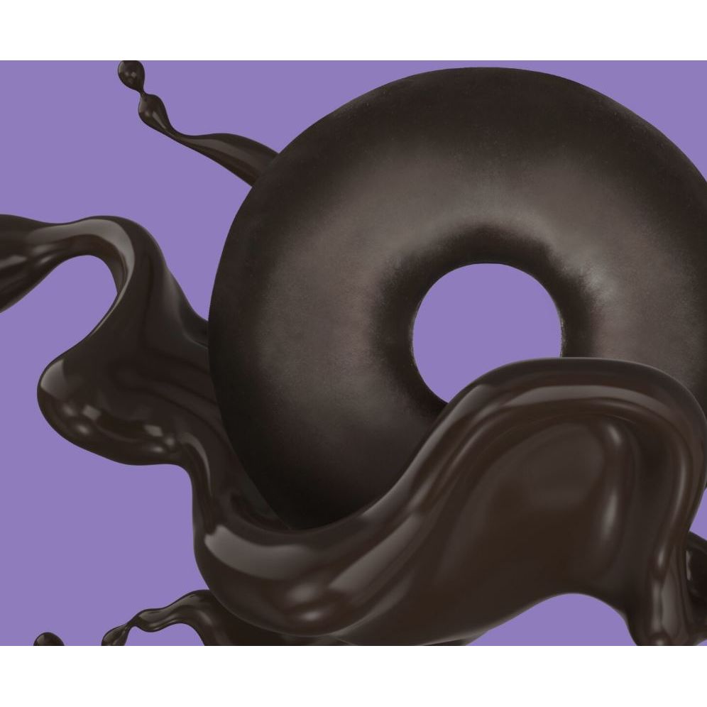 Prozis Chocolate Covered Zero Sugar Donut 1 donut Prozis Top Nutrition Canada