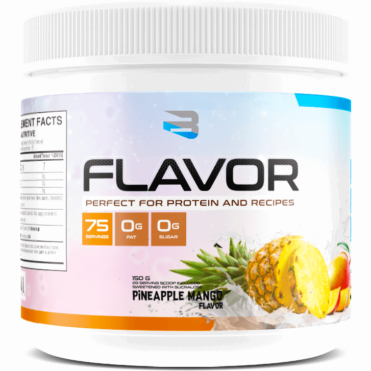 Believe Supplements Protein Flavor Pack (75 servings) (vegan, gluten-free and keto!) Whey Protein Pineapple Mango Believe Supplements