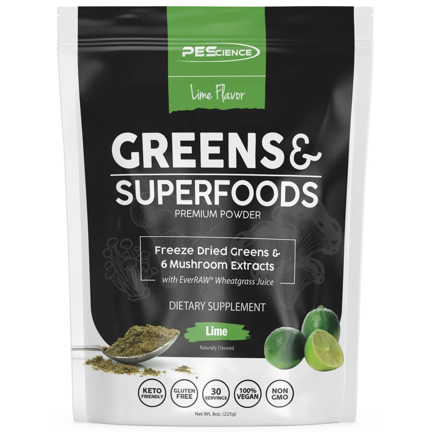 PEScience Greens & More (30 servings) Greens Original,Lime PEScience
