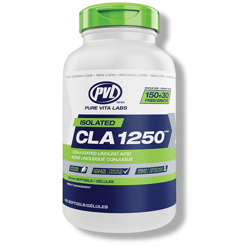 PVL ISOLATED CLA 1250 (180 softgels) Fat Burners Pure Vita Labs