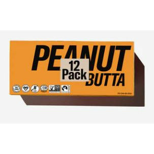 Mid-Day Squares NEW FORMAT (1 pack of 12 squares) Protein Snacks Peanut Butta Mid-Day Squares