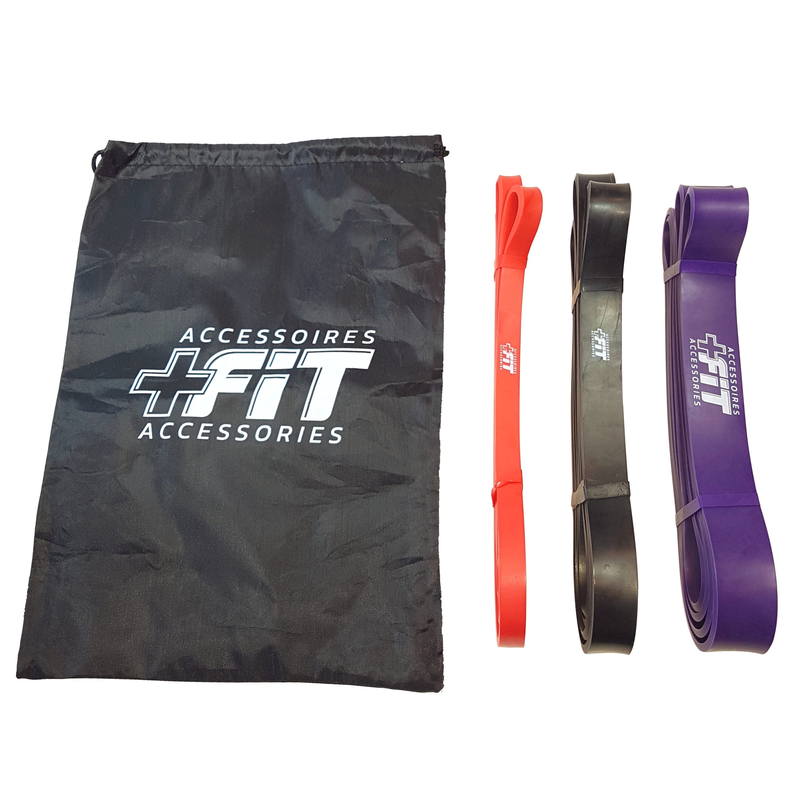 LOOP RESISTANCE BANDS SET OF 3 (41") Fitness Accessories Top Nutrition and Fitness