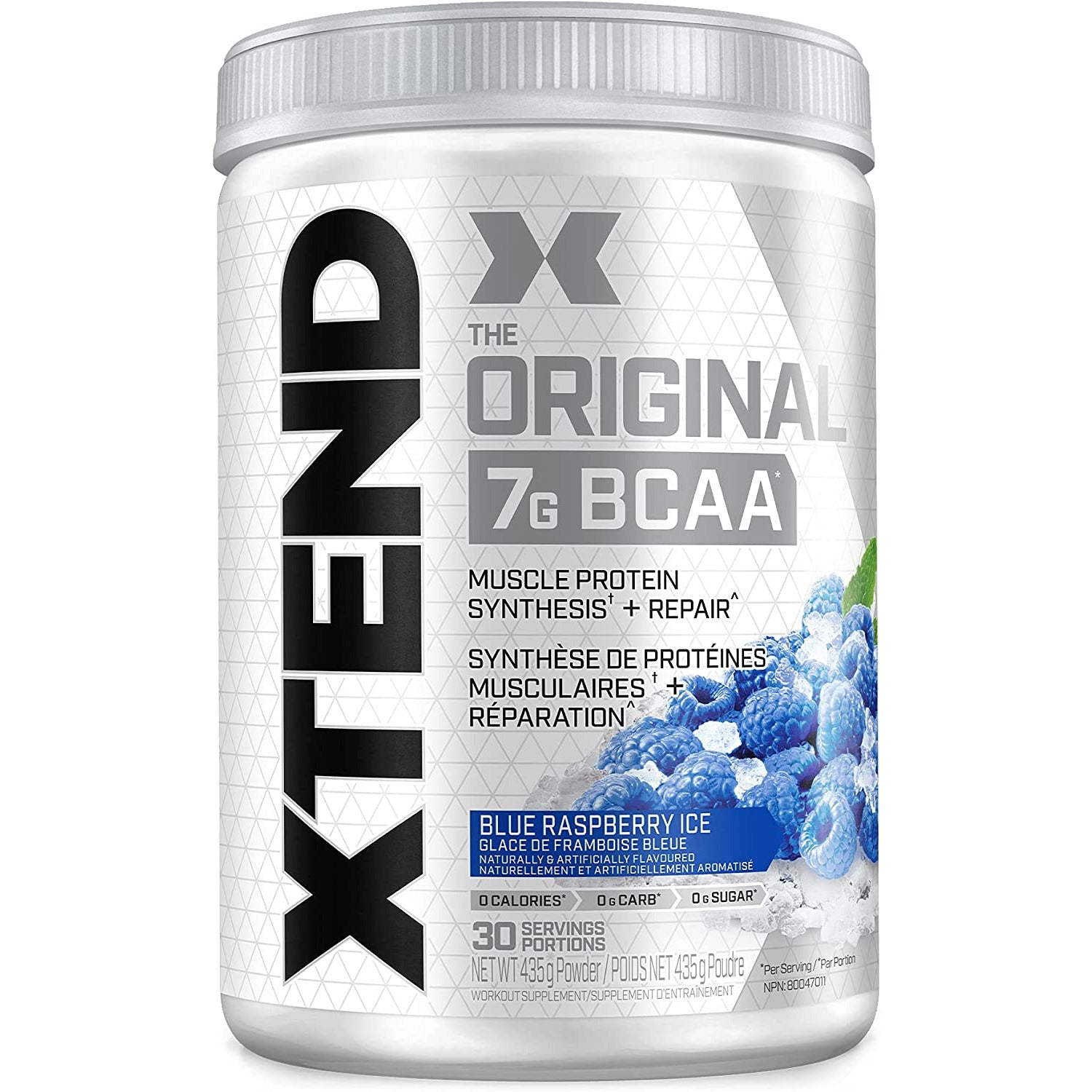 Scivation Xtend BCAAs (30 servings) BCAAs and Amino Acids Blue Raspberry Ice Scivation