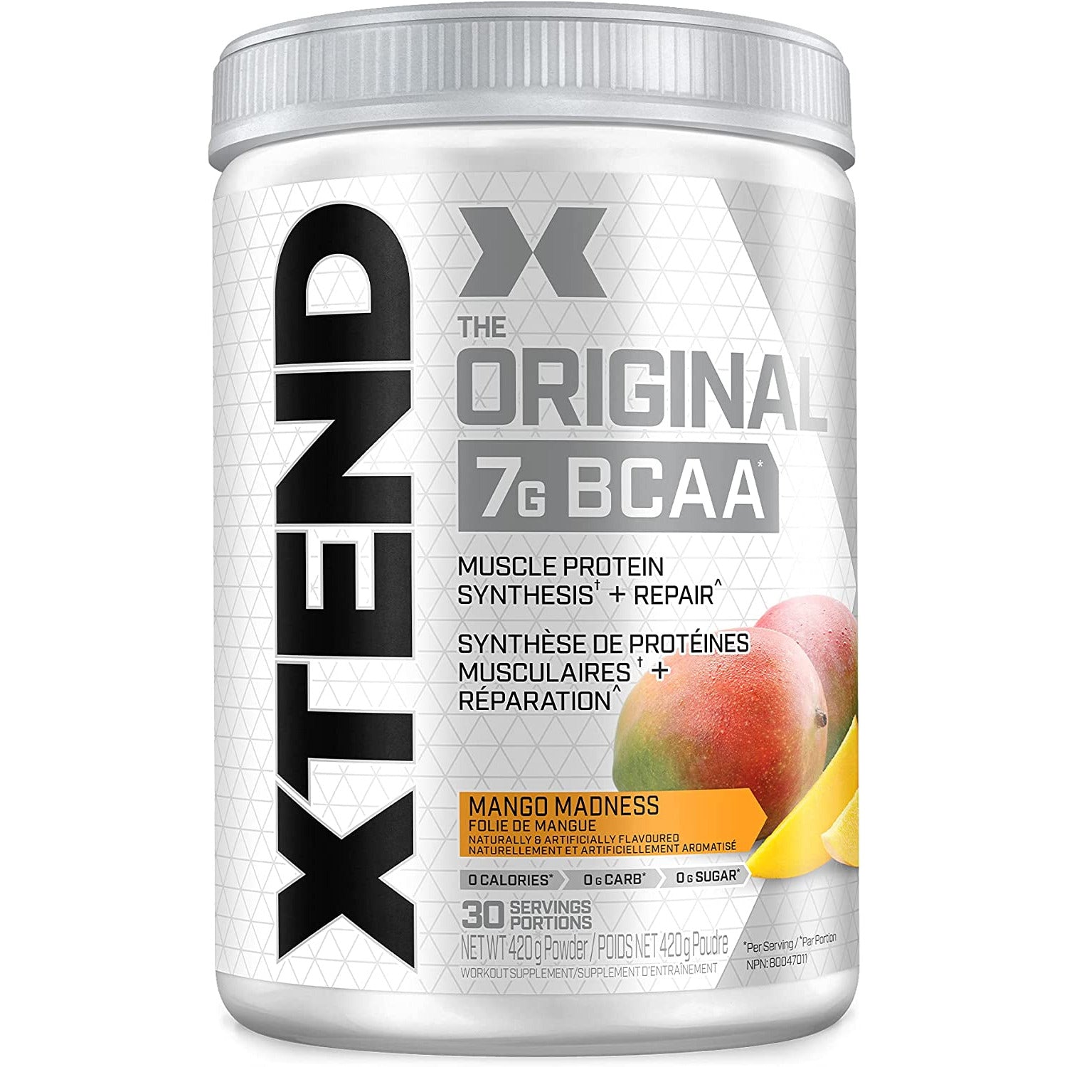 Scivation Xtend BCAAs (30 servings) BCAAs and Amino Acids Mango Madness Scivation