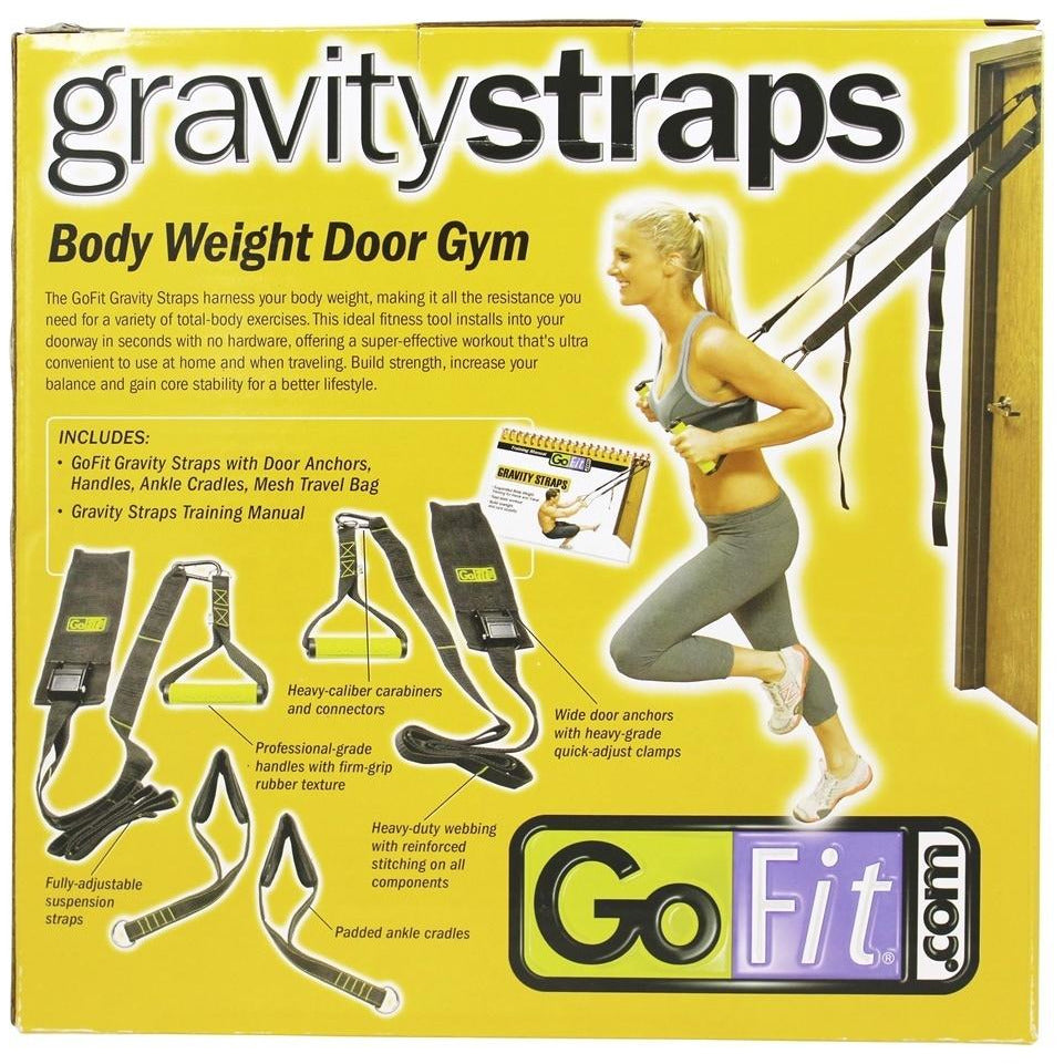 GoFit Gravity Straps Body Weight Trainer Fitness Accessories GoFit