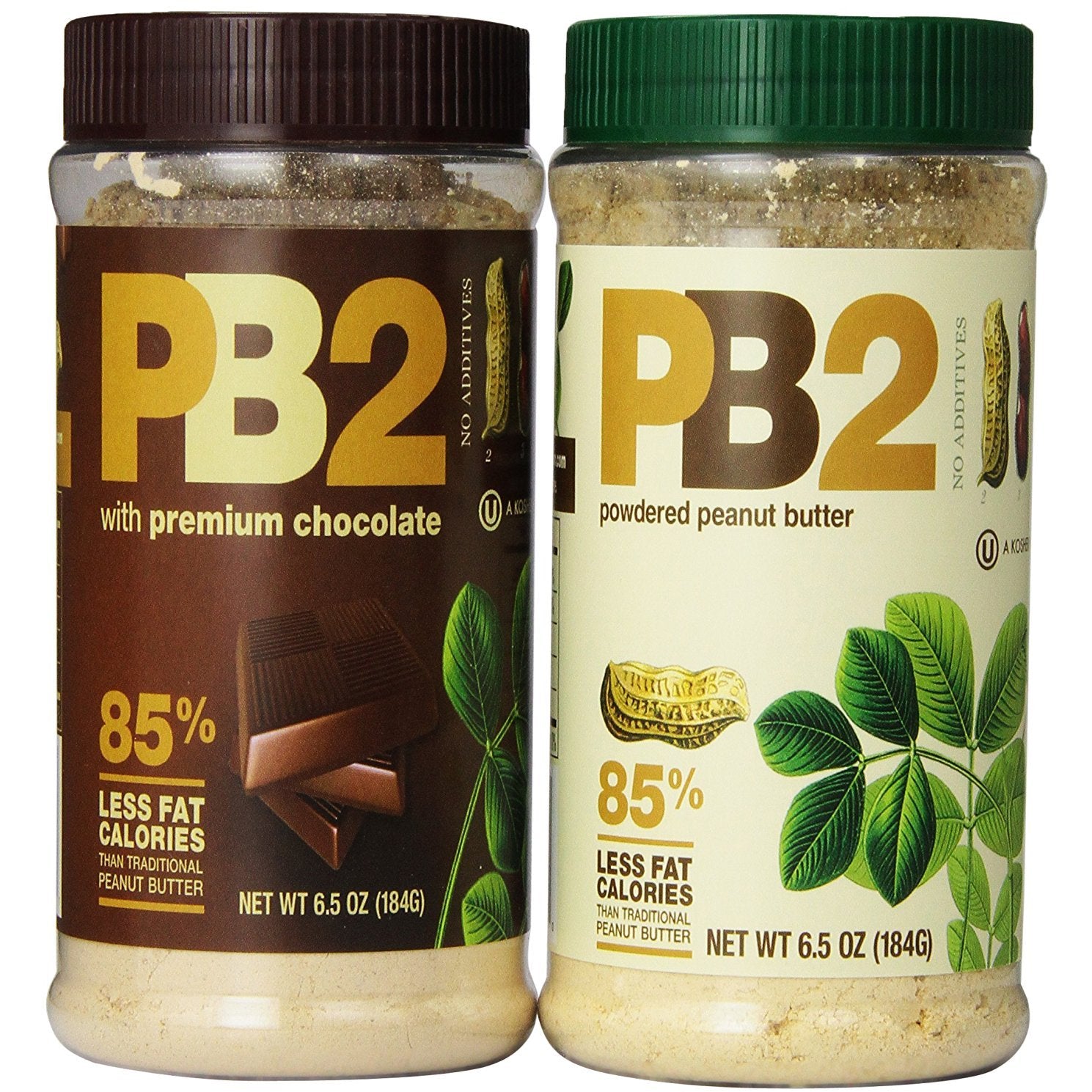 PB2 Powdered Peanut Butter Protein Snacks peanut butter,chocolate peanut butter PB2