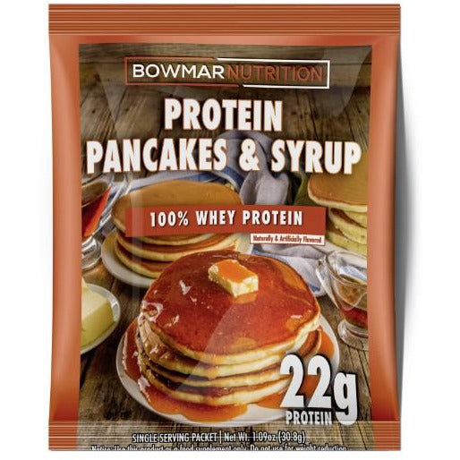 Bowmar Whey Protein Powder Sample (1 serving) Protein Snacks Pancakes & Syrup bowmar