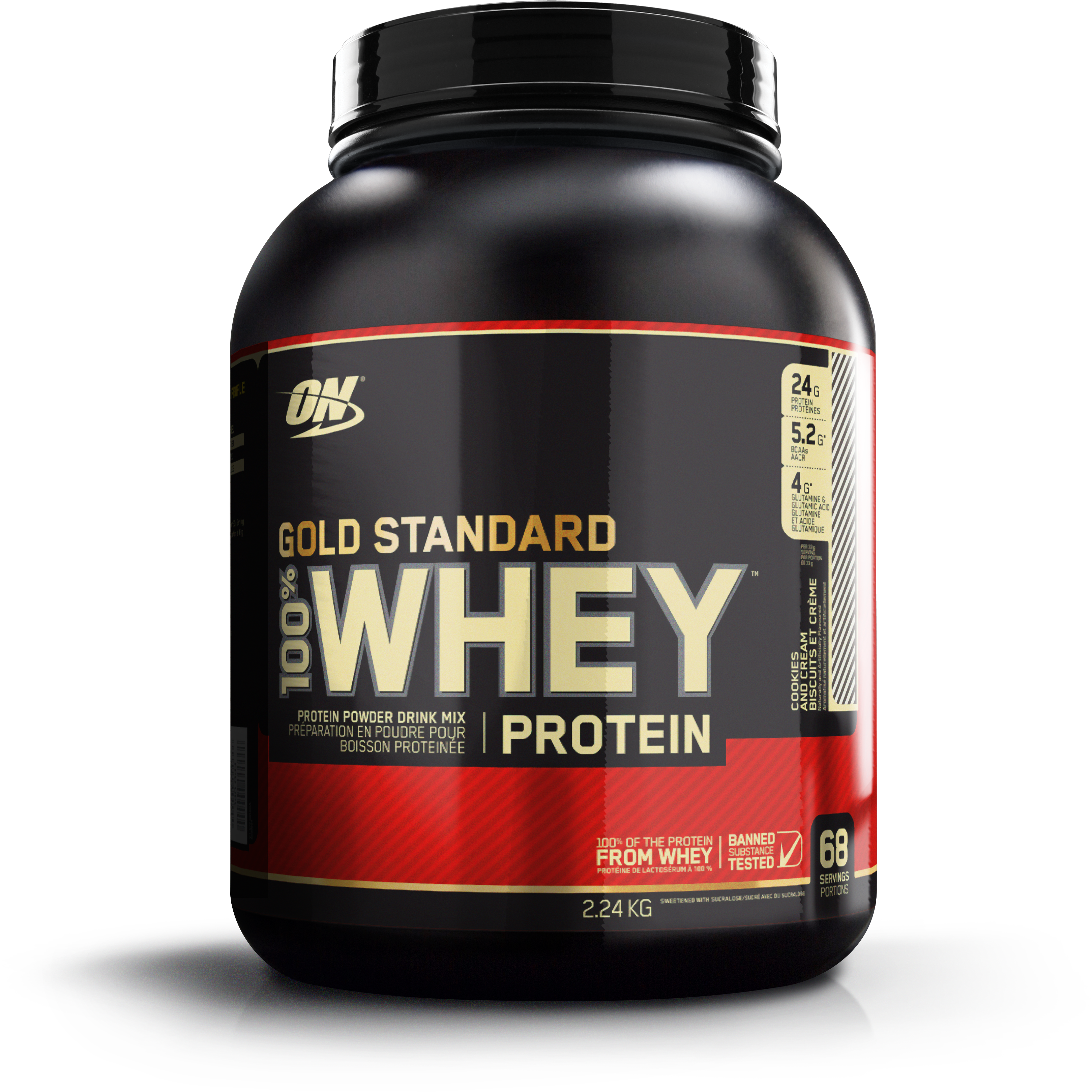 Optimum Nutrition Gold Standard Protein (5 lbs) Whey Protein Blend Cookies n' Cream Optimum Nutrition