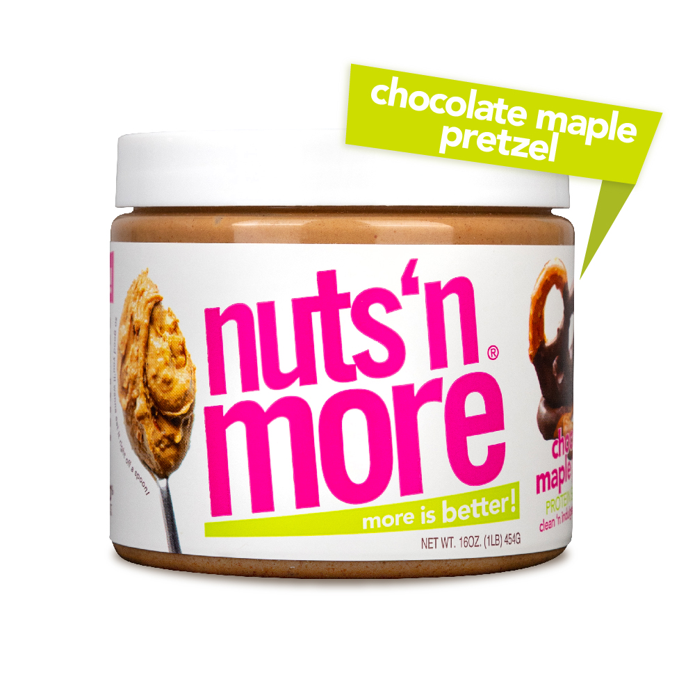 Nuts 'n More Protein Peanut Butter Protein Snacks Chocolate Maple Pretzel Nuts 'n More