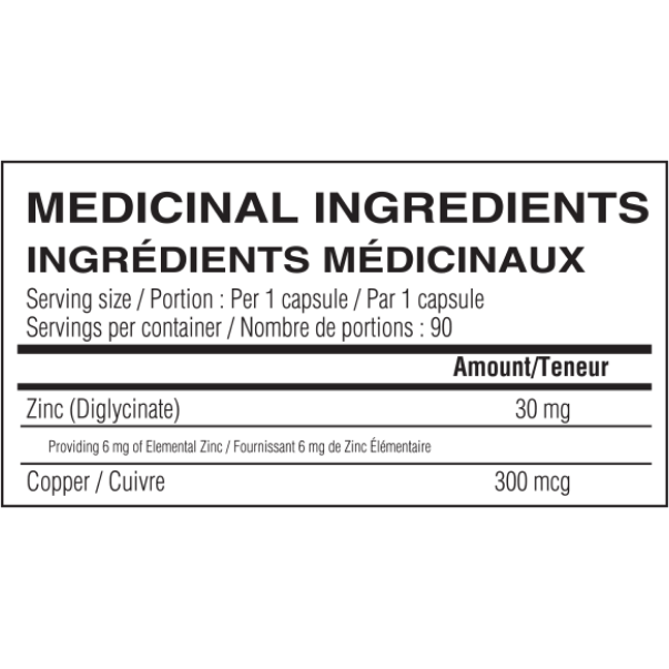 Believe Copper + Zinc (90 Capsules) vitamins Believe Supplements