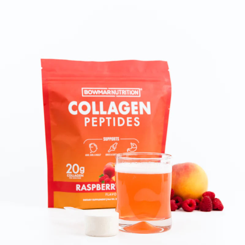 Bowmar Nutrition Flavored Collagen (30 servings) collagen Raspberry Peach Bowmar Nutrition