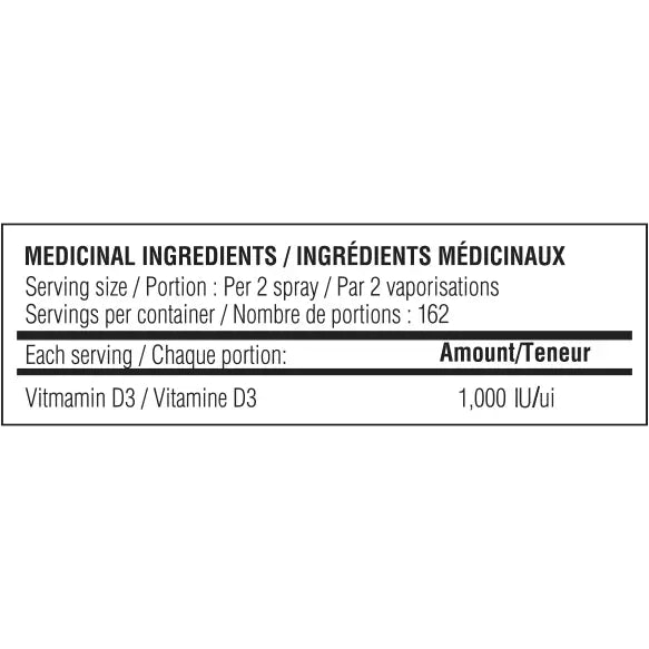 Vitamin D3 Spray (162 servings) Blueberry Believe Supplements