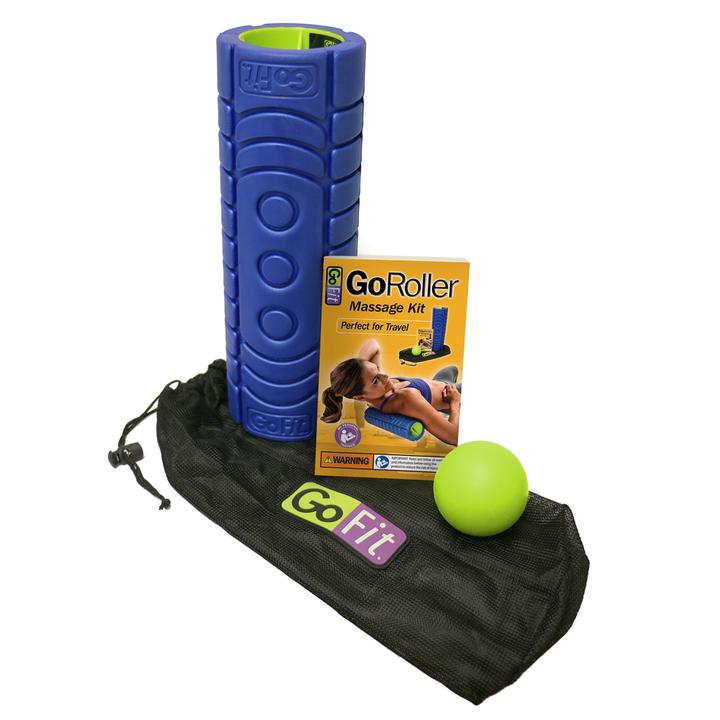 GoFit Go Roller Massage Kit (12-inch) Fitness Accessories GoFit