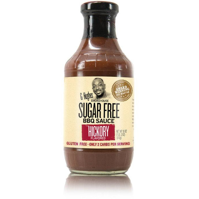 G Hughes Keto Sugar Free BBQ Sauce (18 oz bottle) Protein Snacks Hickory G Hughes