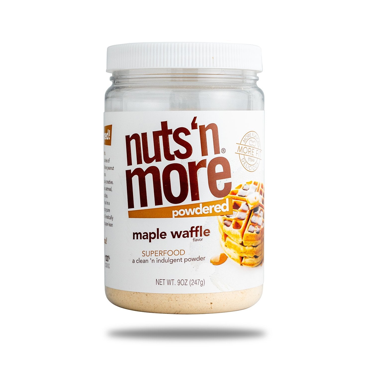 Nuts 'n More PB Powder Protein Snacks Maple Waffle BEST BY 10/14/22 Nuts 'n More