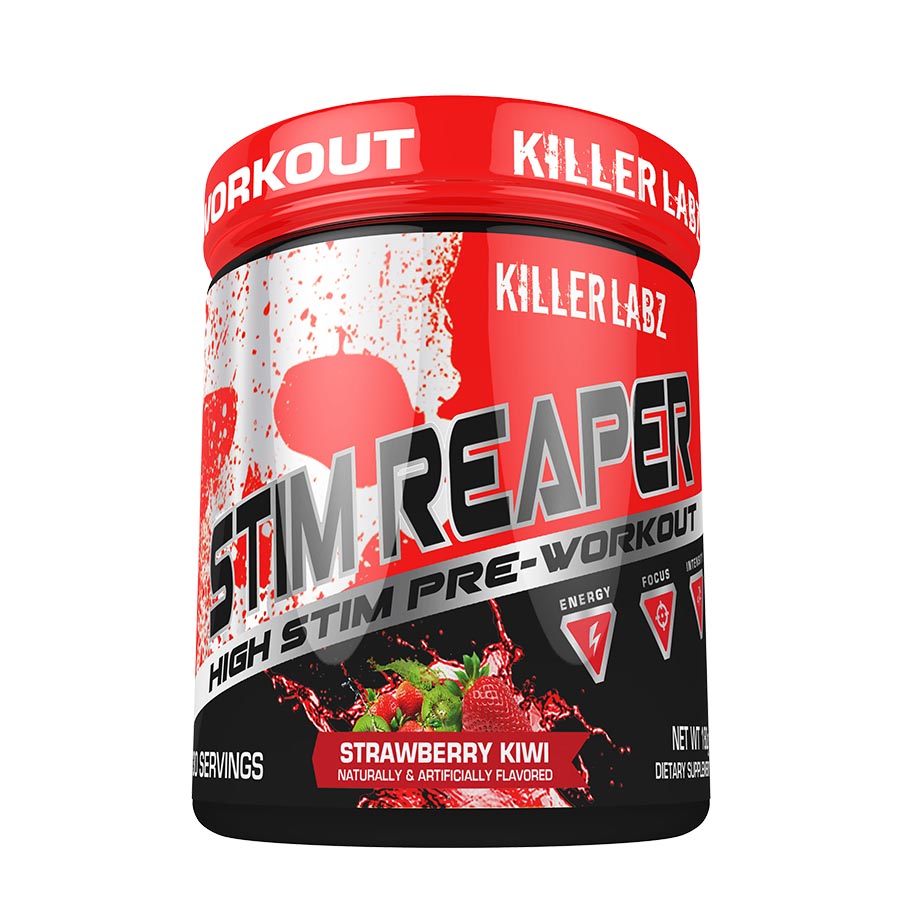 Killer Labz HIGH STIM Reaper Pre-Workout (30 servings) Pre-workout Strawberry Kiwi Killer Labz