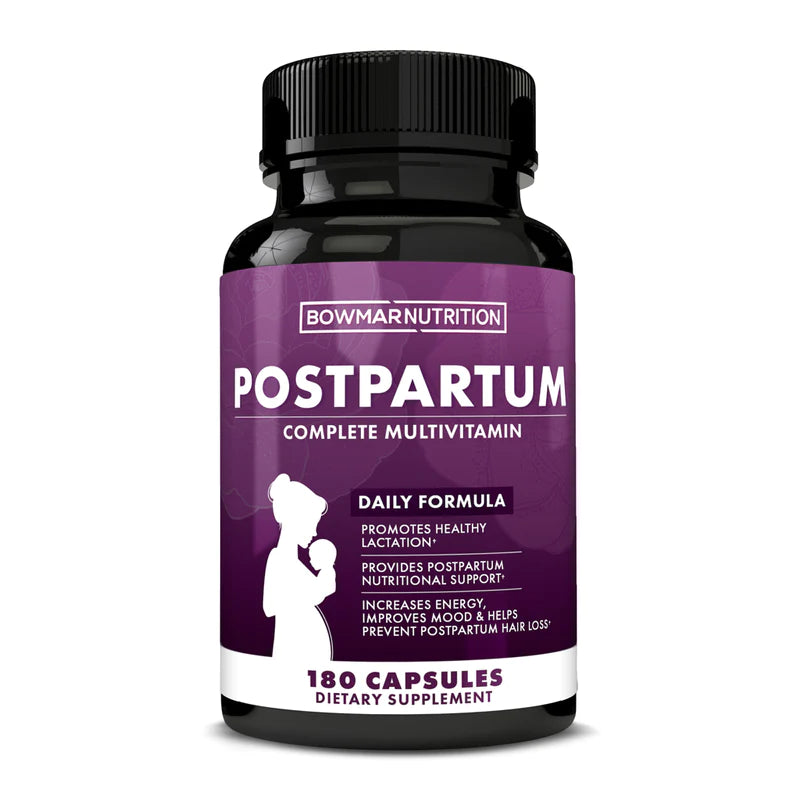 Bowmar Nutrition Postpartum Multivitamin (180 capsules) Multivitamins Bowmar Nutrition