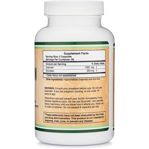 Double Wood Supplements Quercetin (120 capsules) Vitamins & Supplements Double Wood Supplements