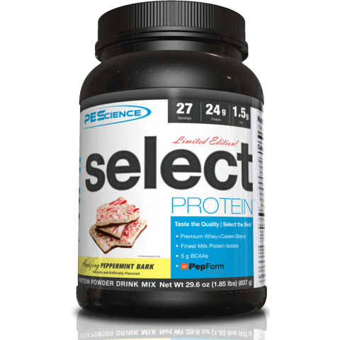 PEScience Select Protein (27 servings) Whey Protein Blend Peppermint Bark- LIMITED EDITION PEScience