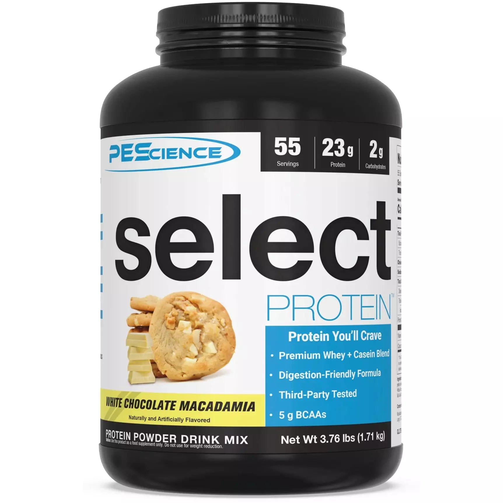 PEScience Select Protein (55 servings) Whey Protein Blend NEW! White Chocolate Macadamia PEScience