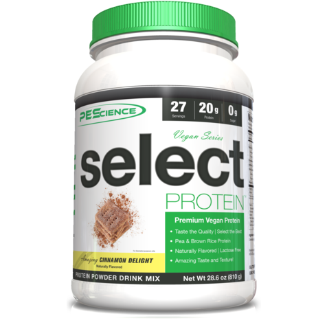PEScience Select Vegan Protein (27 servings) Vegan Protein Cinnamon Delight PEScience