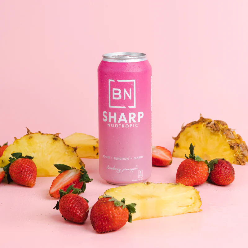 Bowmar Nutrition SHARP Energy Drink (1 can) Drink Citrus Grapefruit,Strawberry Pineapple Bowmar Nutrition