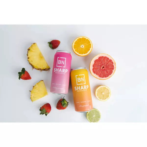 Bowmar Nutrition SHARP Energy Drink (1 can) Drink Citrus Grapefruit,Strawberry Pineapple Bowmar Nutrition