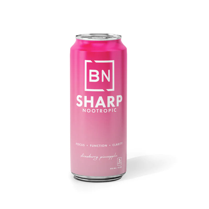 Bowmar Nutrition SHARP Energy Drink (1 can) Drink Strawberry Pineapple Bowmar Nutrition
