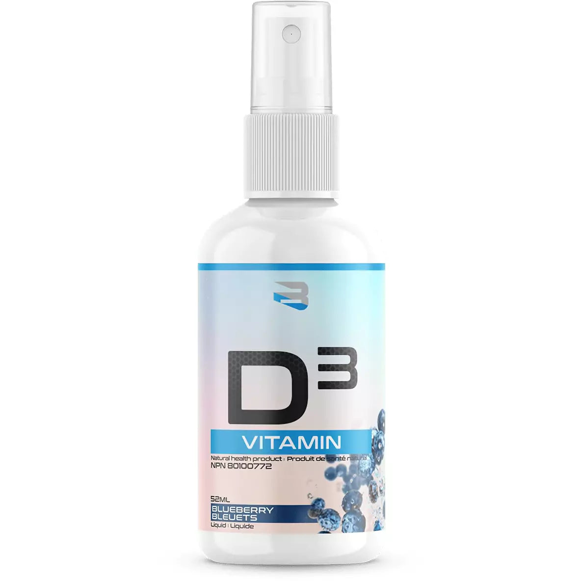 Vitamin D3 Spray (162 servings) Blueberry Believe Supplements