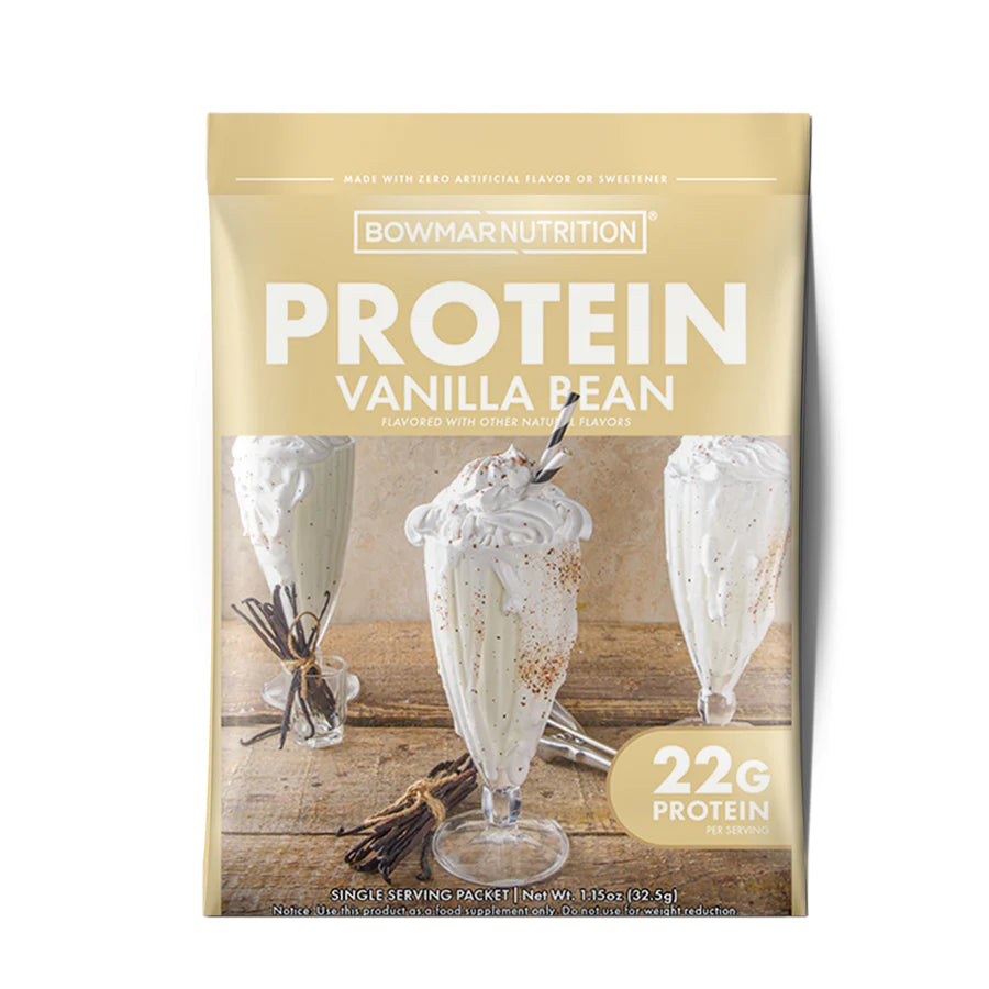 Bowmar Whey Protein Powder Sample (1 serving) Protein Snacks Vanilla bowmar