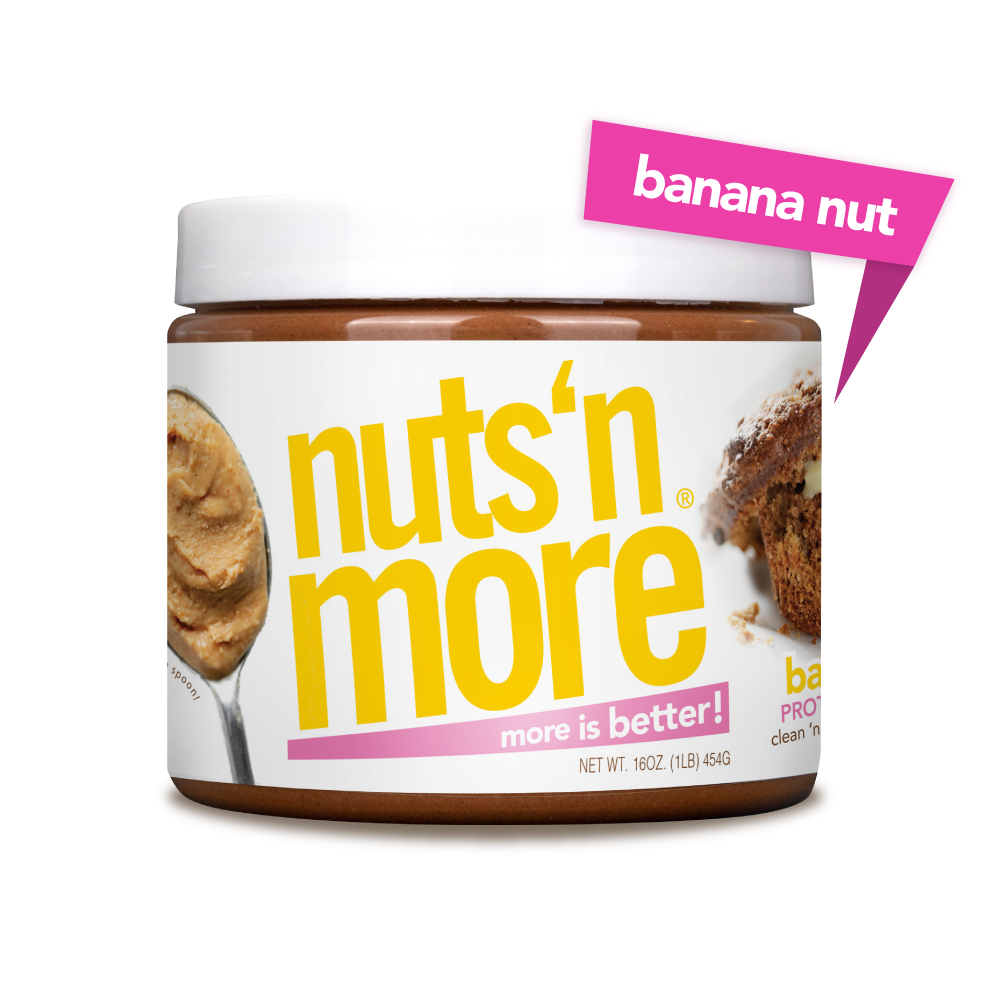 Nuts 'n More Protein Peanut Butter Protein Snacks Banana Nut BEST BY May 4 2022 Nuts 'n More