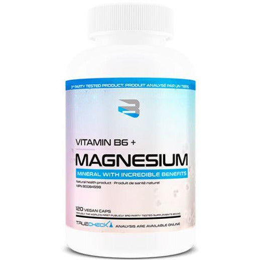 Believe Vitamin B6+ Magnesium (120 vegan caps) vitamins Believe Supplements