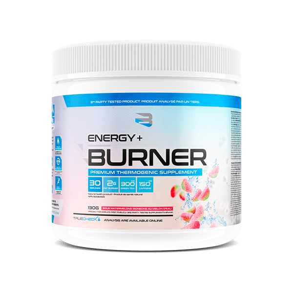 Believe Supplements Energy + Burner - Premium Thermogenic Supplement (30 servings) Fat Burners Sour Watermelons Believe Supplements