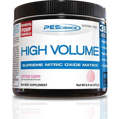PEScience High Volume Stim-Free Pre-Workout (36 servings) Pre-workout Cotton Candy PEScience