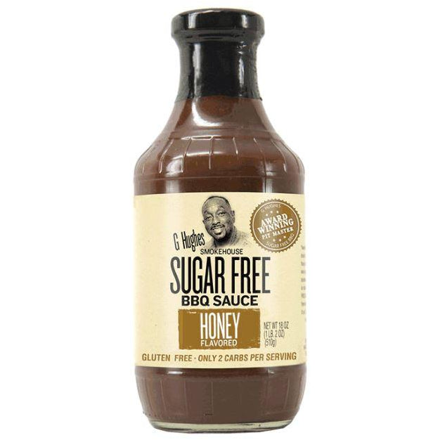 G Hughes Keto Sugar Free BBQ Sauce (18 oz bottle) Protein Snacks Honey G Hughes