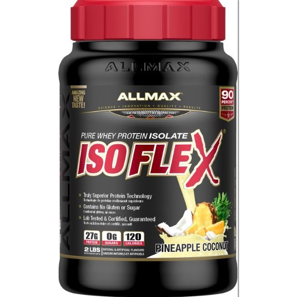 ALLMAX Isoflex (2 LBS) Whey Protein Pineapple Coconut Allmax Nutrition