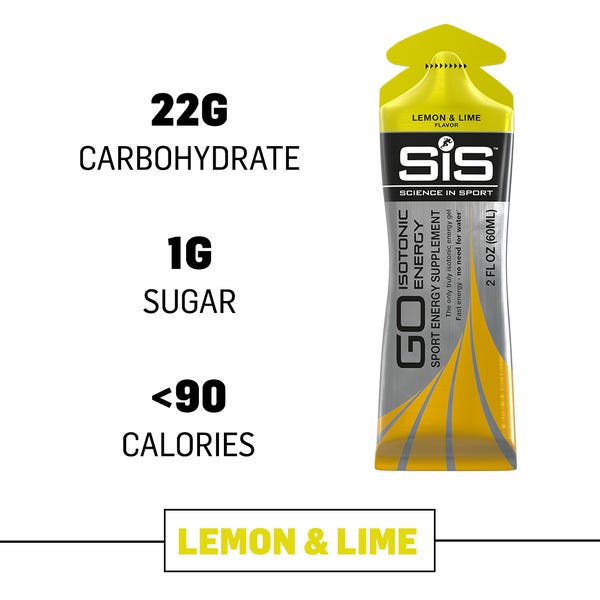Science in Sport GO Isotonic Energy Gel (60ml) Energy Gel Lemon Lime SIS