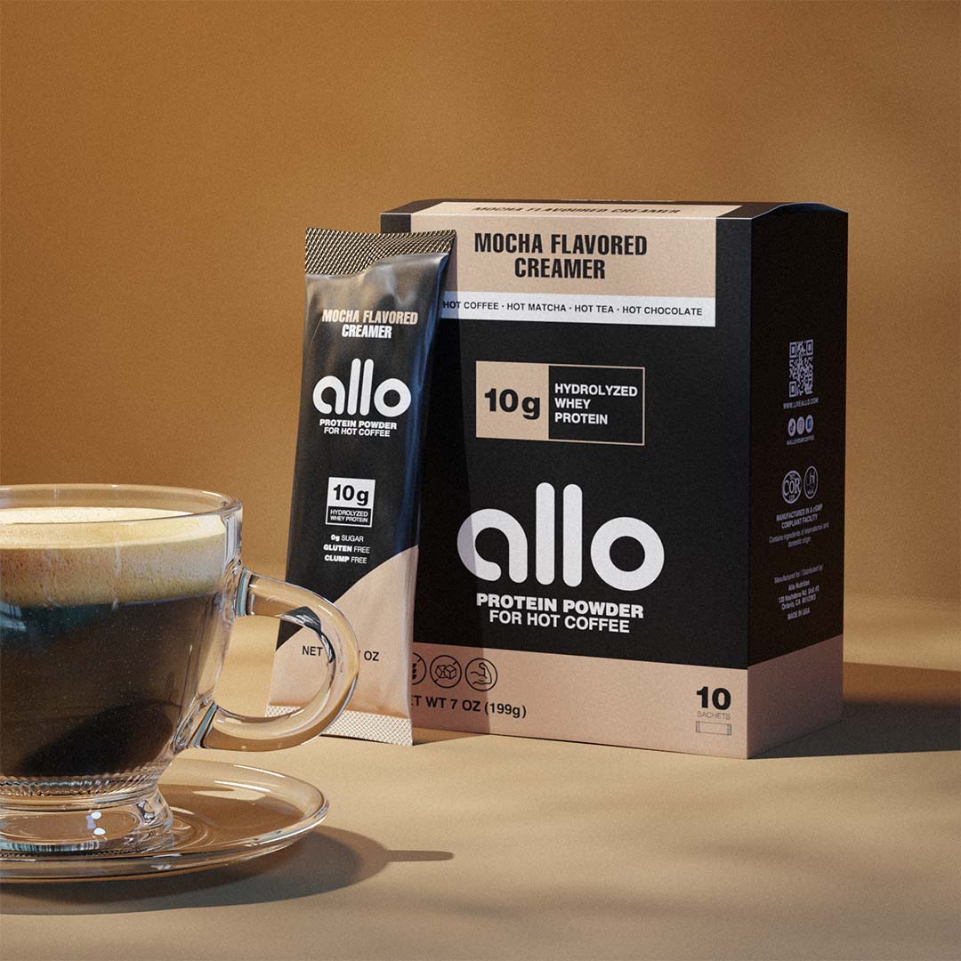 Allo Protein Powder Coffee Creamer (1 sachet) Mocha Allo