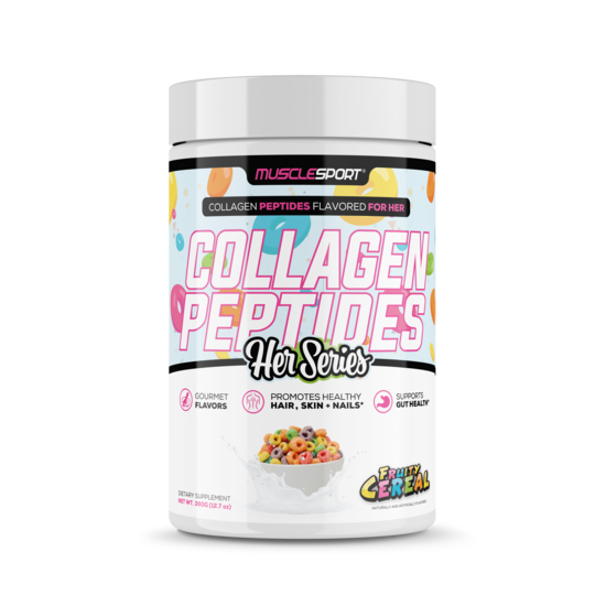 MuscleSport Collagen Peptides (30 servings) collagen Fruity Cereal MuscleSport