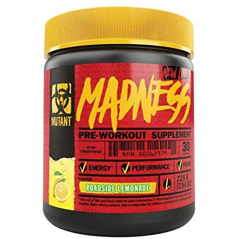 Mutant Madness (30 servings) Pre-workout Roadside Lemonade Mutant