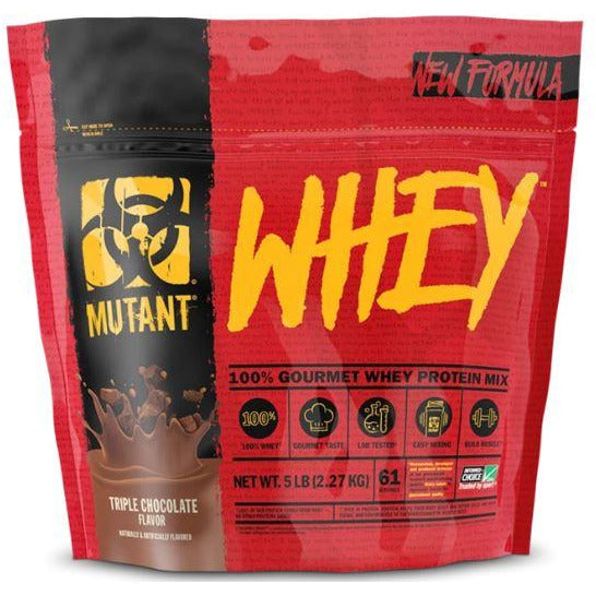 Mutant Whey (5 lbs) Whey Protein Triple Chocolate Mutant