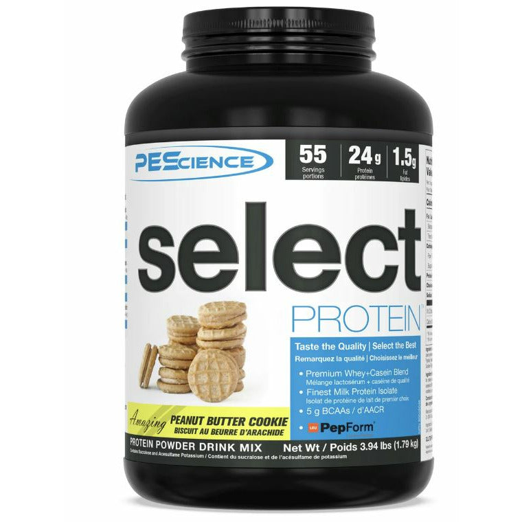 PEScience Select Protein (55 servings) Whey Protein Blend Peanut Butter Cookie PEScience