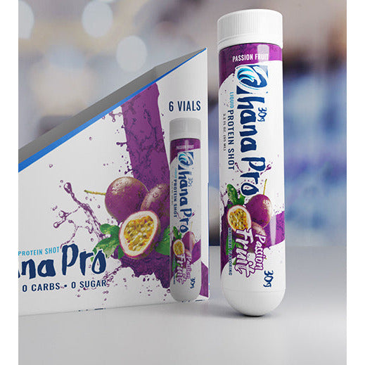 Ohana Pro Liquid Protein Shot (1 Shot) Passion Fruit Ohana Liquids