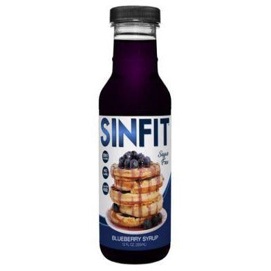 Sinfit Nutrition Sugar Free Pancake Syrup Protein Snacks Blueberry Syrup Sinfit Nutrition