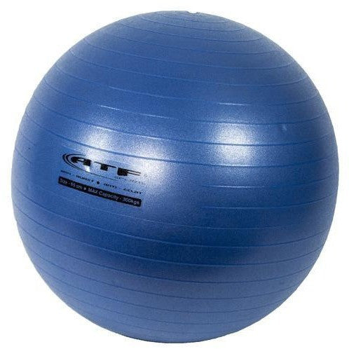 ATF Sports Swiss Ball Fitness Accessories 45cm,55cm,65cm BLUE,75cm SILVER ATF Sports